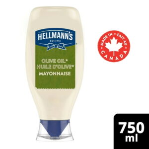 Hellmanns Olive Oil Mayonnaise, 750 mL Mayonnaise
