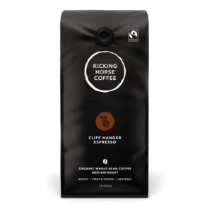 Kicking Horse Coffee - Cliff Hanger Espresso - Medium Roast - 454g Whole Bean, 454 g - Whole Bean Coffee