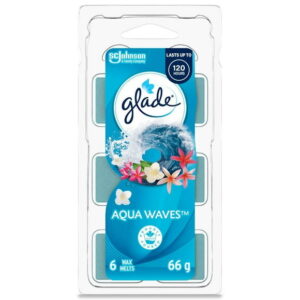 Glade® Wax Melt Air Freshener Refills, Aqua Waves, 6 Melts