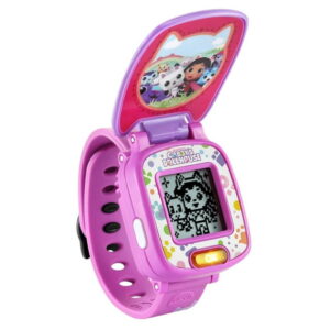 VTech Gabbys Dollhouse Time to Get Tiny Watch With Games - English Version, 3+ Years