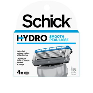 Schick Hydro Dry Skin Mens Razor Blade Refills, 4 Razor refills