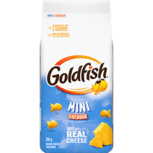 Goldfish® Mini Cheddar Crackers (204g Bag), Cheddar Crackers 204g