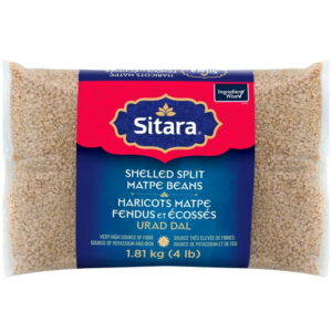 Sitara Shelled Split Matpe Beans, 1.81 kg (4 lb)