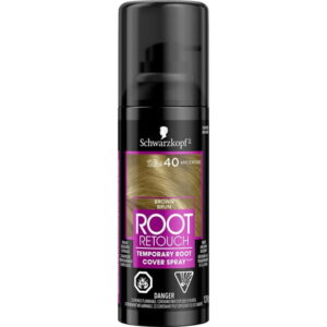 Schwarzkopf Root Retouch Temporary Root Cover Spray, Brown, Brown, 120 g