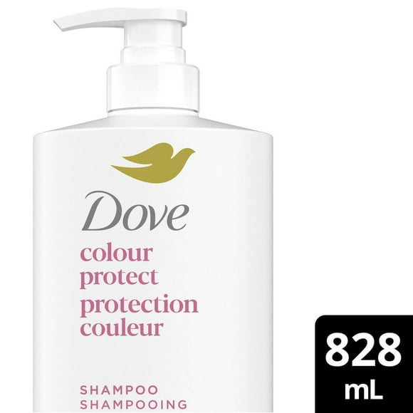 Dove Colour Protect Shampoo for Colour Treated Hair, with Liquid Bio-Protein Care 828mL, 828mL