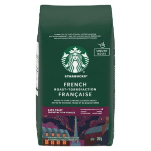 Starbucks® French Roast Ground Coffee 340g, Dark Roast