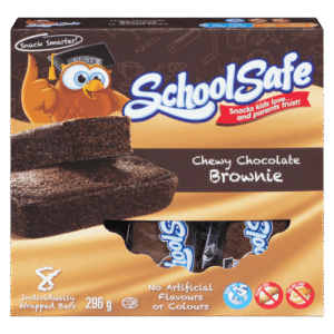 School Safe Brownie Bar, 8 Individually Wrapped Chocolate Brownie Bars
