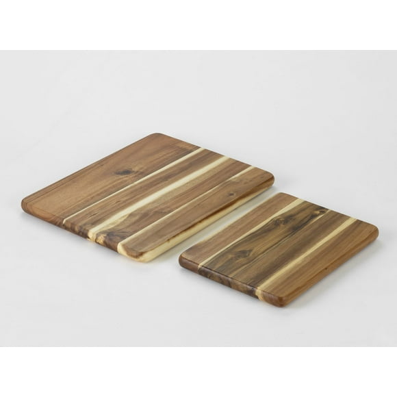 Architec Cutting Board, Gripperwood Acacia 2Pk, Architec Wood Cutting Board 2Pk