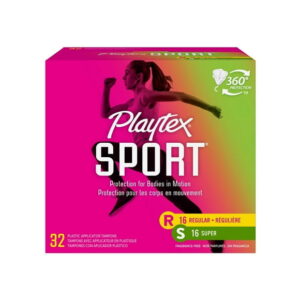 Playtex Sport Unscented Athletic Tampons Multipack Regular & Super, Tampons