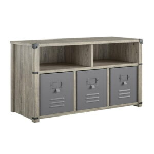 Little Seeds Nova Bedroom Storage Bench â?? Grey Oak