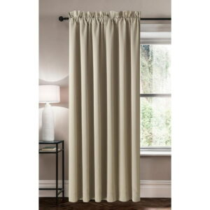 Swift Home 1 Piece Room Darkening Rod Pocket Curtains