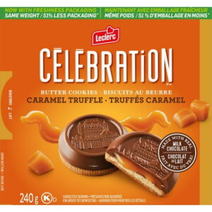 CELEBRATION CARAMEL MILE CHOCOLATE COATED, 240G EACH BOX