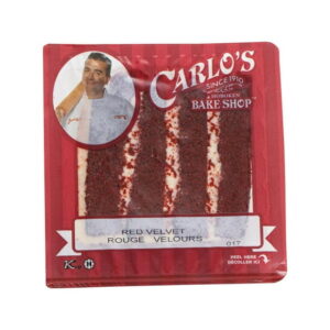 Carlos Bake Shop Red Velvet Cake Slice, 177 g
