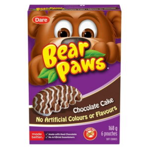 Bear Paws Chocolate Cake 168g, Bear Paws Chocolate Cake 168g