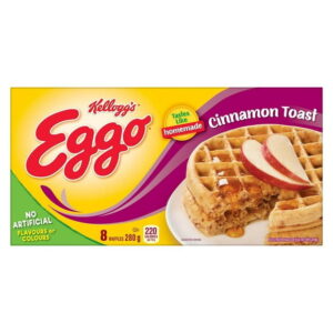 EGGO Cinnamon Toast Waffles, 280g (8 waffles), 280g, 8 waffles
