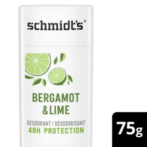 Schmidt's Bergamot & Lime Natural Origin Deodorant, 75 g Deodorant