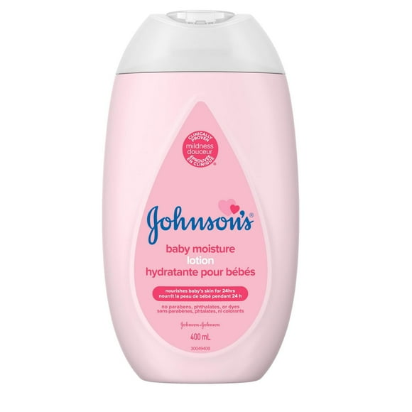 Johnson’s Baby Lotion - Coconut Oil Body Moisturizer - Dry Skin - Baby Skin Care Product - 400 mL, Fragrance Free, 400 ML