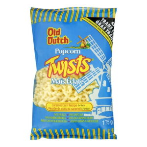 Old Dutch Popcorn Twists Puff Corn Snack, 175g