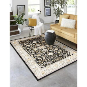 ECARPET Washable Oriental Area Rug & Runner for Kitchen, Bedside, Living Room, Bedroom, Hallway