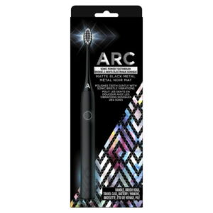 ARC Metal Sonic Power Toothbrush - Matte Black Metal