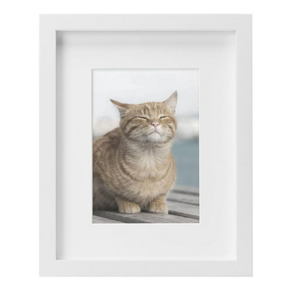 hometrends Gallery White Picture Frame, 8" x 10"/5" x 7"