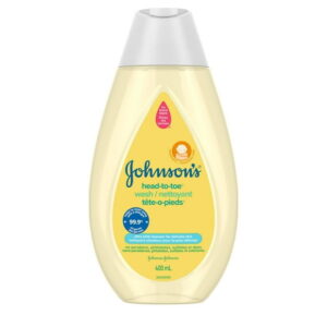 Johnson’s Head-to-Toe Baby Bath Wash & Shampoo - Body Wash - for Sensitive Skin - Tear Free - 400 mL, 400 ML