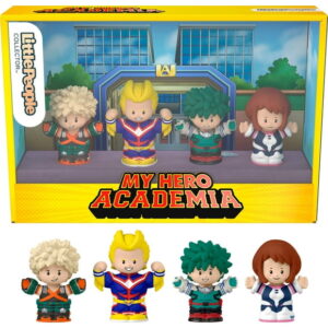 Little People Collector My Hero Academia Anime Series Special Edition Set, 4 Figures