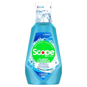 Crest Scope Classic Mouthwash, Peppermint, 1L