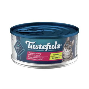 Tastefuls Adult Cat Fish & Shrimp Flaked 5.5oz/155g, TS F/S PATE 156G