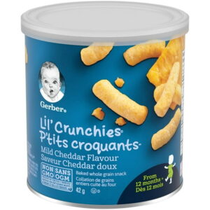 GERBER® LIL CRUNCHIES®, Mild Cheddar, Toddler Snacks 42 g, 42 GR