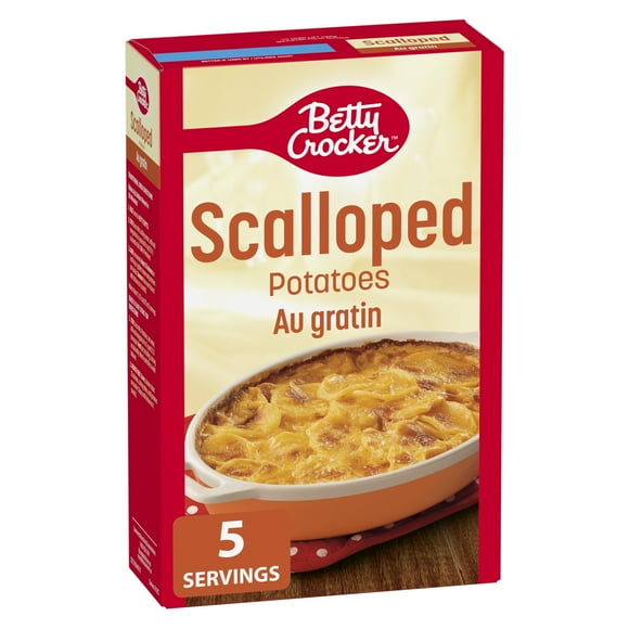Betty Crocker Scalloped Potatoes, Au Gratin, 141 g, 5 Servings, 141 g