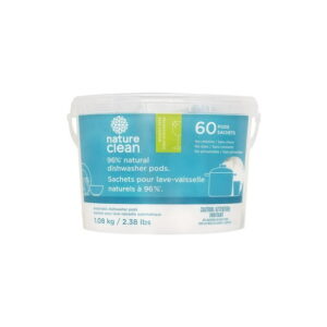 Nature Clean Automatic Dishwashing Pacs 60ct, 1.08 kg