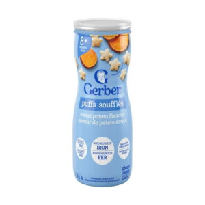 Gerber Puffs Sweet Potato Baby Snacks, 42 g
