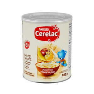 Cerelac Mixed Fruits Baby Cereal, For 6 Months & Up, Source Of Iron, Calcium & Vitamins B1 & B3, Made With Real Fruit, No Added Sugar, Flavours Or Preservatives, Halal Correct, 400 g