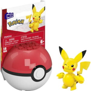 Mega Pokémon Pikachu Building Set - 16 Pieces