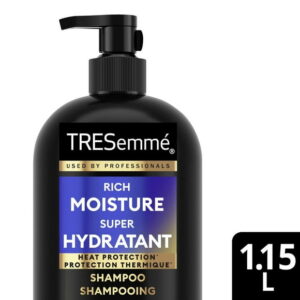 TRESemmé Rich Moisture + Hyaluronic Plex Shampoo with Pump, 1.15 L Shampoo with Pump