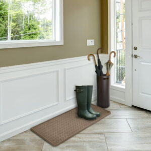 Mainstays 14"X38" Metro Oak Boot Tray