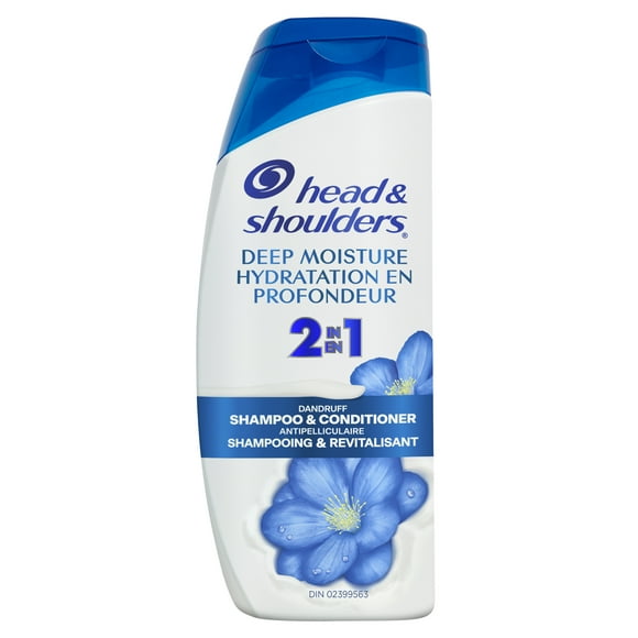 Head & Shoulders Deep Moisture 2-in-1 Anti-Dandruff Shampoo + Conditioner, 613ML