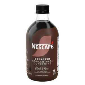 Nescafe Espresso Black, Coffee Concentrate For Iced or Hot Americanos & Lattes, 500 mL