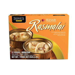 BRAR'S KESAR RASMALAI, 850gm, 12 Pieces