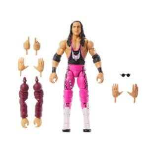 WWE Monday Night War Elite Collection Bret Hitman Hart Action Figure with Accessories & Build-a-Figure Parts - Walmart Exclusive