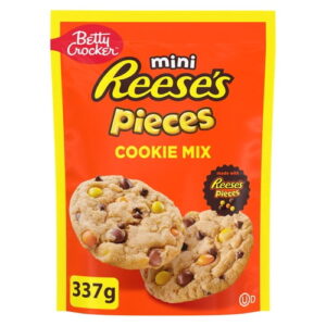 Betty Crocker Reese's Mini Pieces Cookie Mix with Peanut Butter Pieces and Chocolate Chips, 337 g