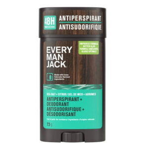 Every Man Jack Antiperspirant Deodorant Sea Salt + Citrus 73 Grams