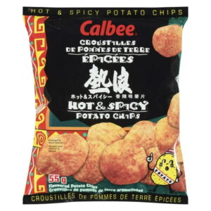 Calbee Hot and Spicy Flavour Chips, Calbee Hot and Spicy Flavour Chips
