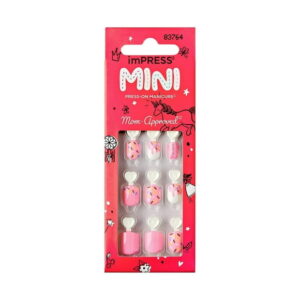 KISS ImPRESS Mini - Super Duper, Fake Nails, 20 Count, Little ones