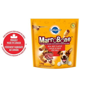 PEDIGREE Marrobone Adult Dog Treats â?? Real Beef Flavour with Real Bone Marrow - Vitamin Enriched, 737g - 3kg