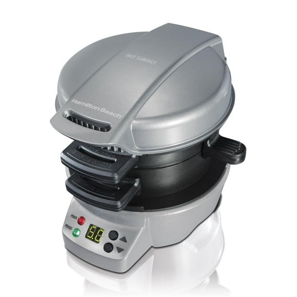Hamilton Beach Breakfast Sandwich Maker with Timer 25478RC, 600W