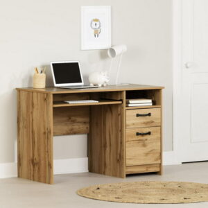 South Shore Tassio Desk Weathered Oak