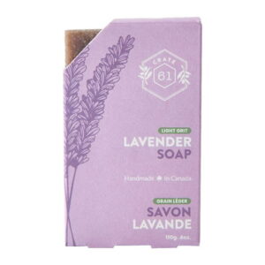 Lavender Natural Bar Soap | 110g, Crate61 Lavender Bar Soap