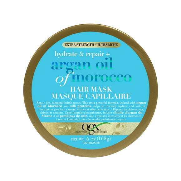 OGX® Extra Strength Hydrate & Repair + Argan Oil of Morrocco Hair Mask, 172 g